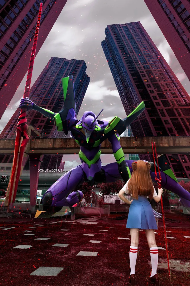 《新世纪福音战士》明日香cosplay