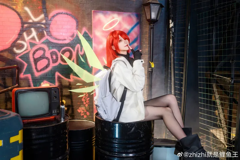 《明日方舟》新约能天使cosplay展示