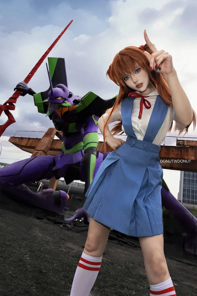 《新世纪福音战士》明日香cosplay-傲娇香本尊降临