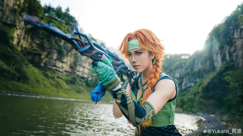 《无畏契约》斯凯cosplay展示