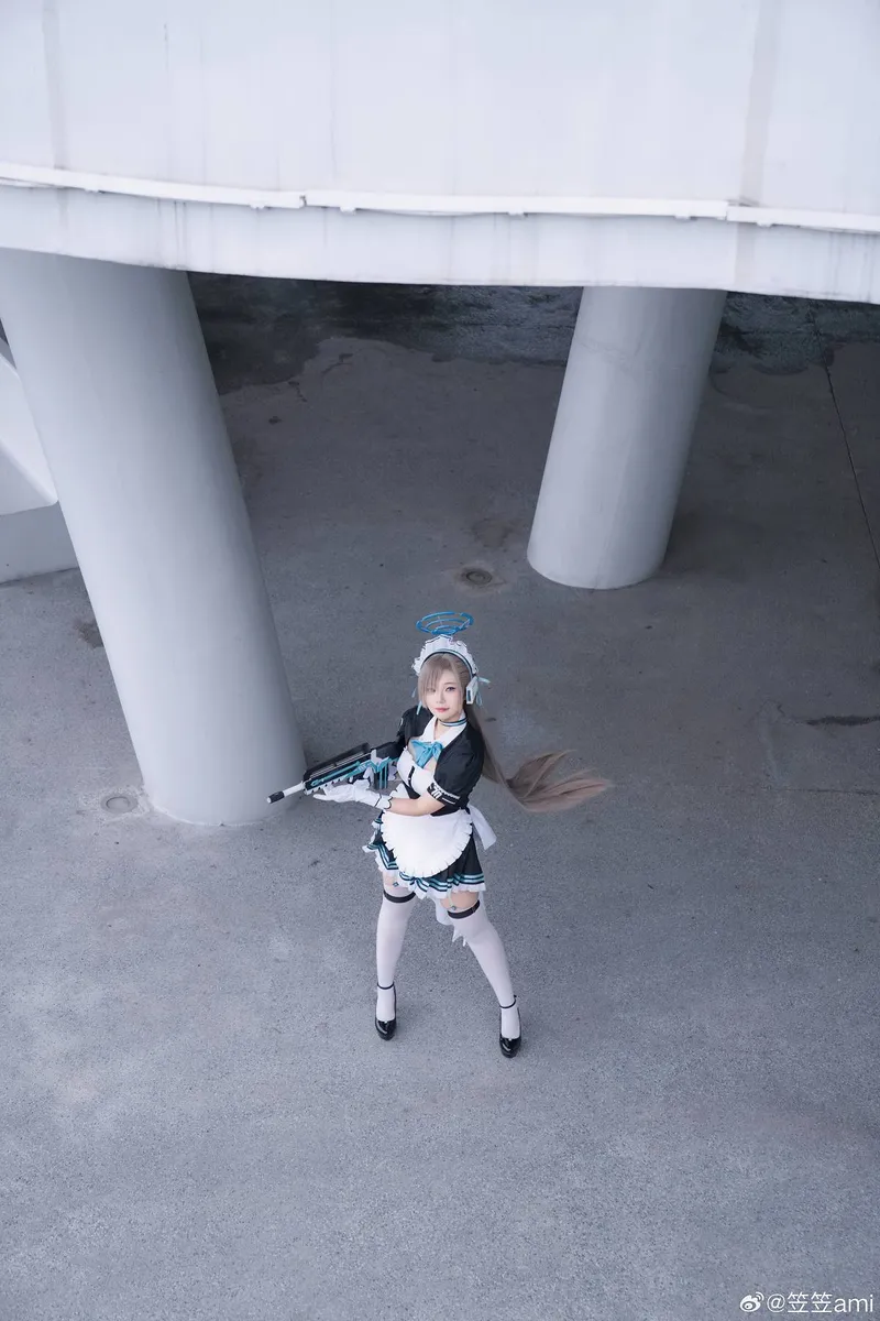 《蔚蓝档案》一之濑明日奈cosplay展示