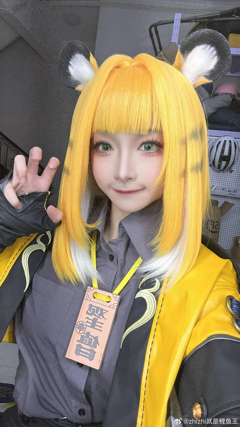 《绝区零》橘福福cosplay展示