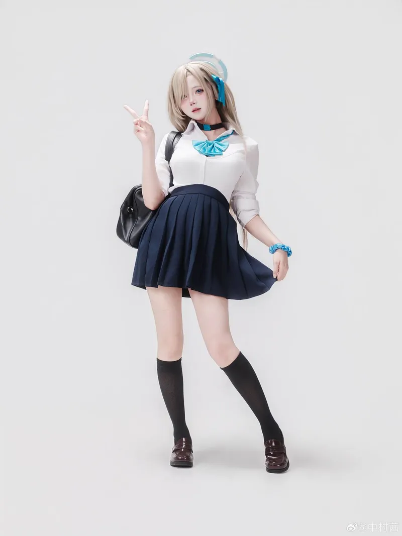 《碧蓝档案》一之濑明日奈cosplay