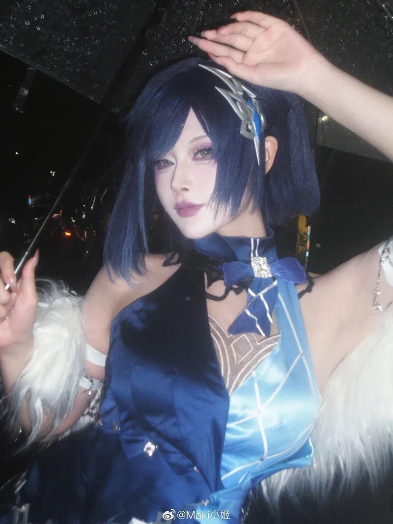 《原神》夜兰Cosplay展示-CCD拍摄效果解析