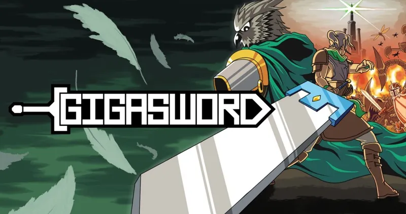 《GIGASWORD》多平台发售-2D横版重剑战斗动作游戏