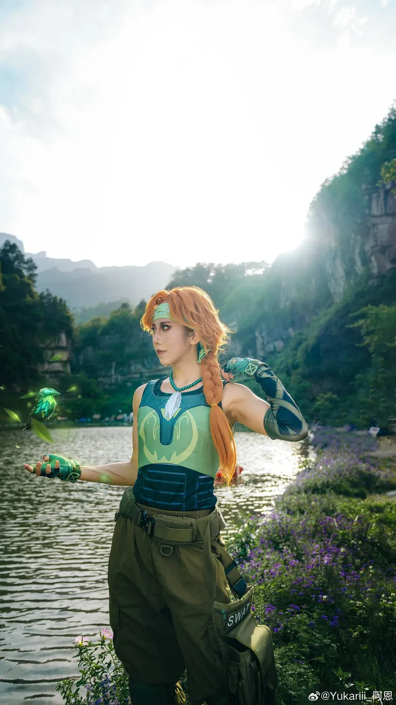 《无畏契约》斯凯cosplay展示