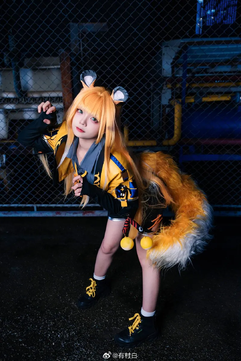 《绝区零》橘福福cosplay展示