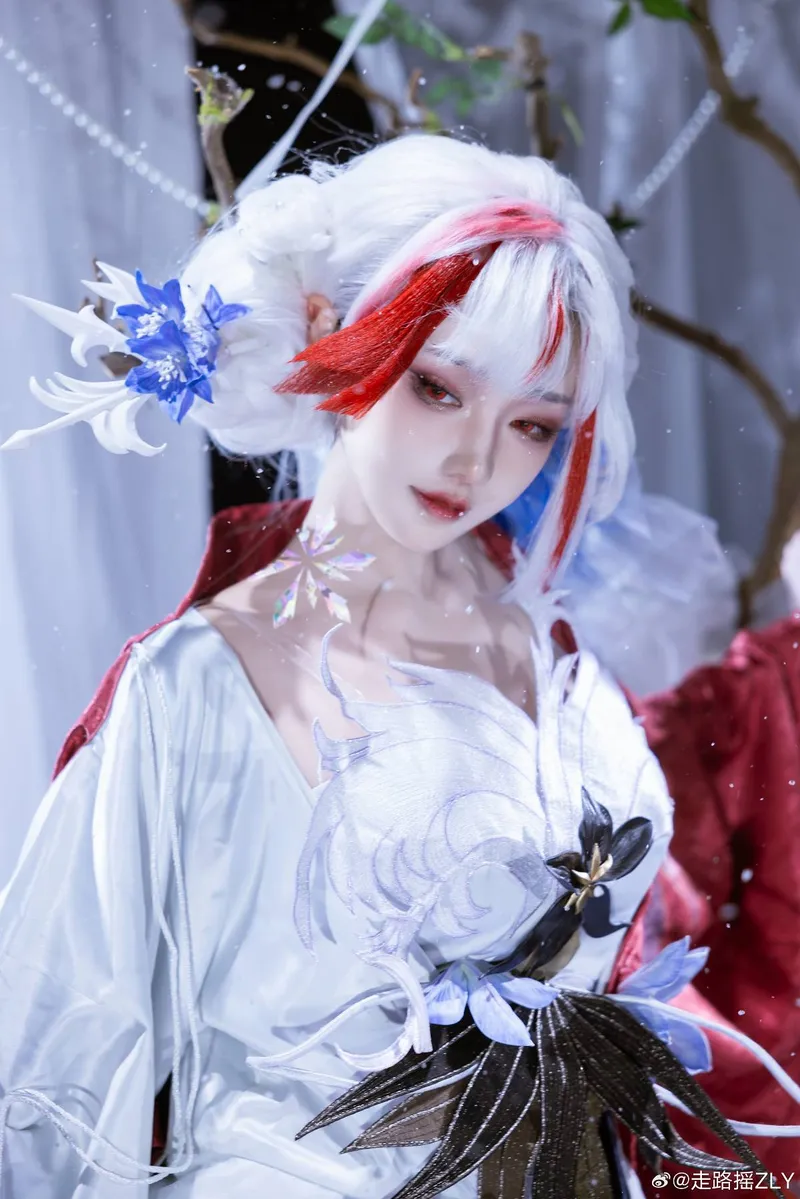 《阴阳师》雪御前cosplay展示-精美角色还原赏析
