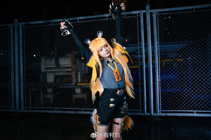 《绝区零》橘福福cosplay展示