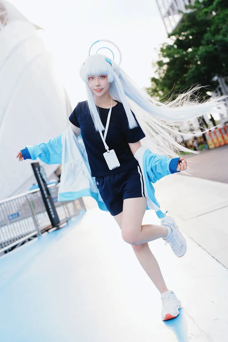 《蔚蓝档案》生盐诺亚cosplay展示