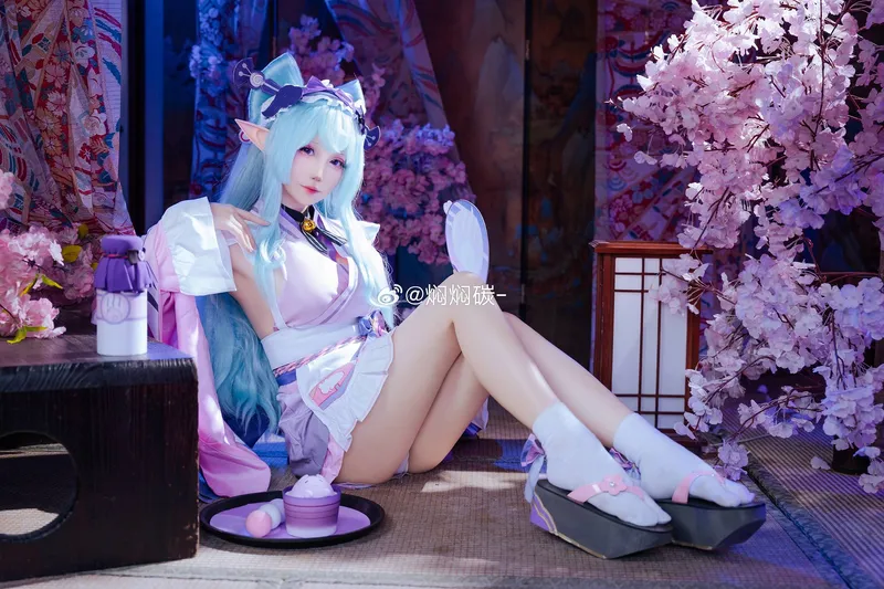 《原神》梦见月瑞希cosplay展示