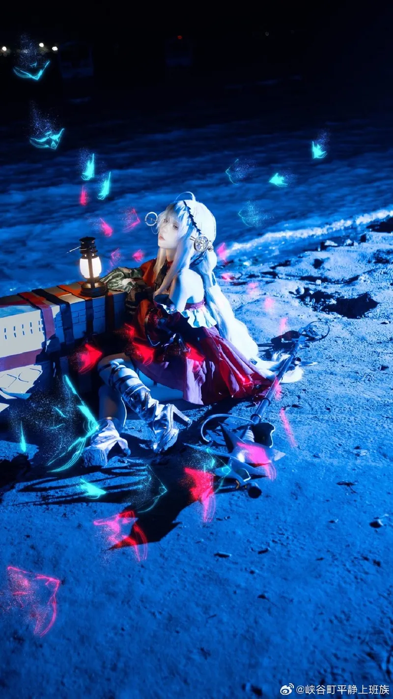 《明日方舟》浊心斯卡蒂cosplay展示