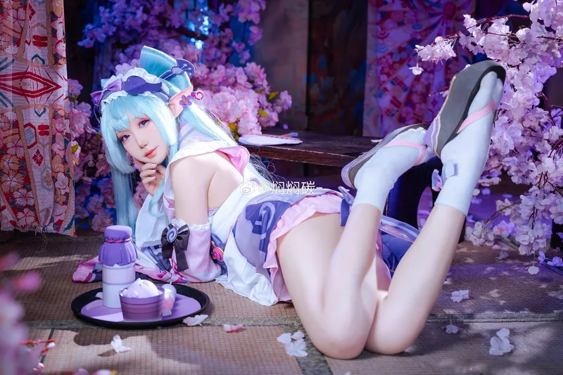 《原神》梦见月瑞希cosplay展示