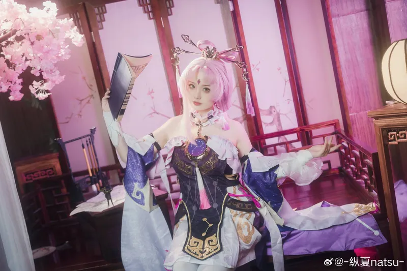 《崩坏：星穹铁道》符玄cosplay展示