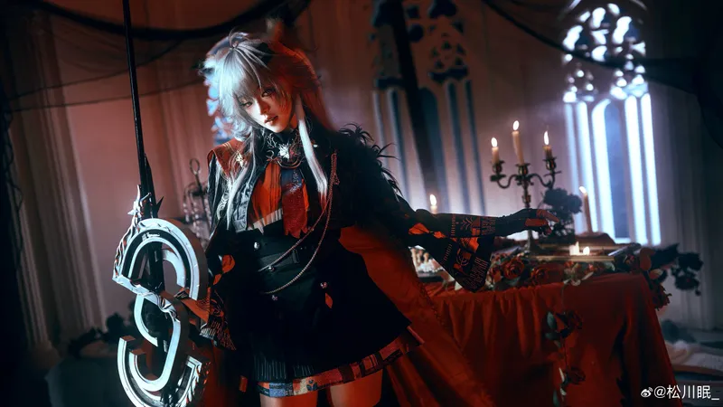 《明日方舟》荒芜拉普兰德cosplay