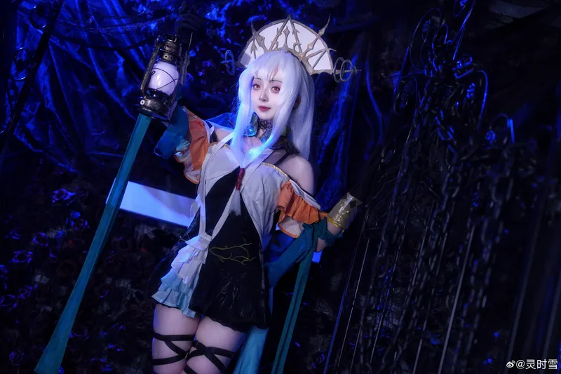 《明日方舟》浊心斯卡蒂cosplay展示