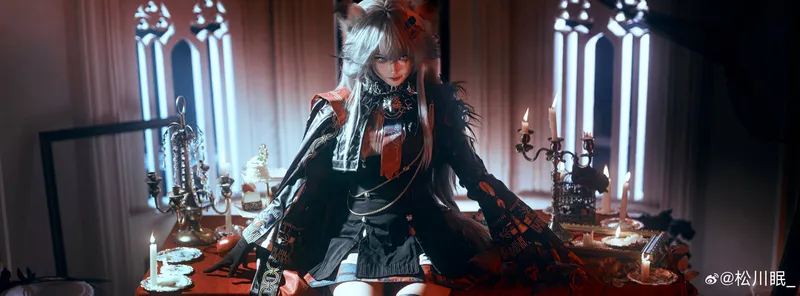 《明日方舟》荒芜拉普兰德cosplay