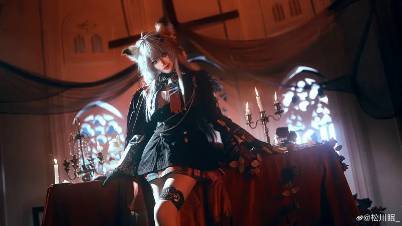 《明日方舟》荒芜拉普兰德cosplay