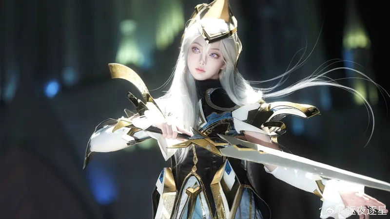 《王者荣耀》露娜cosplay