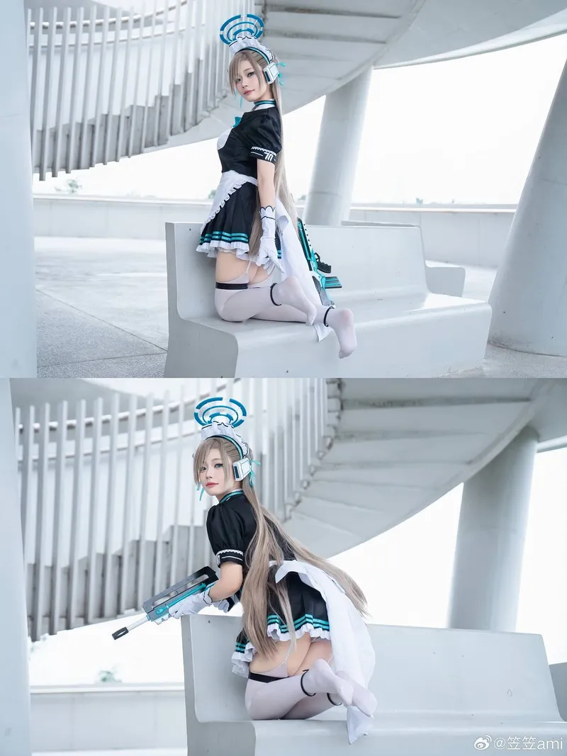 《蔚蓝档案》一之濑明日奈cosplay展示