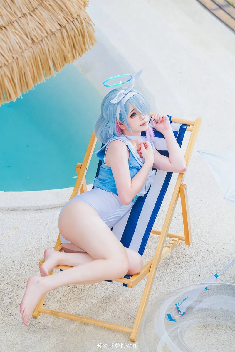 《蔚蓝档案》阿罗娜cosplay展示
