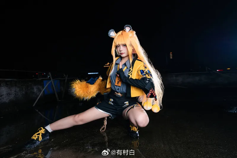 《绝区零》橘福福cosplay展示