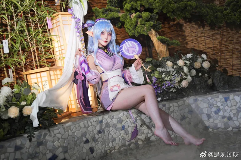《原神》梦见月瑞希cosplay展示