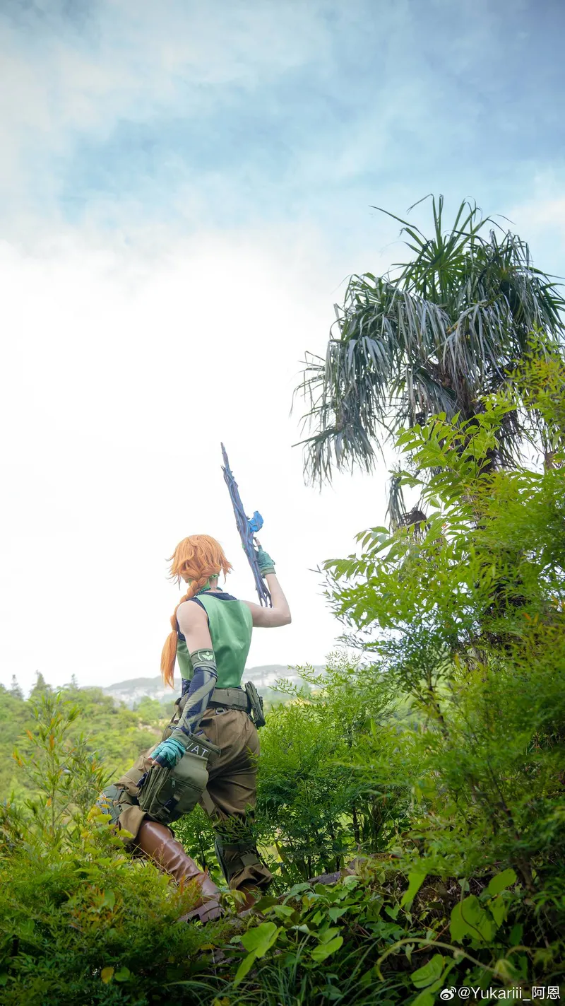 《无畏契约》斯凯cosplay展示