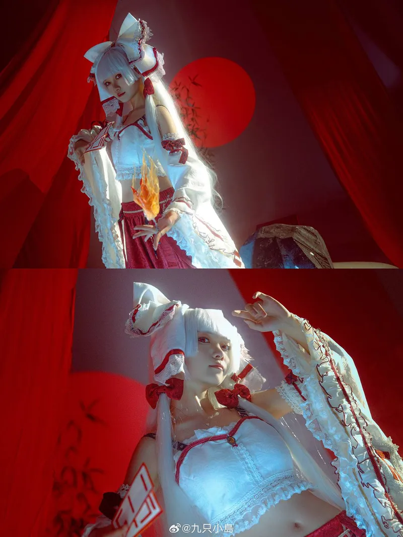 《东方Project》藤原妹红Cosplay展示