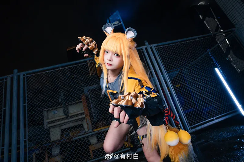 《绝区零》橘福福cosplay展示
