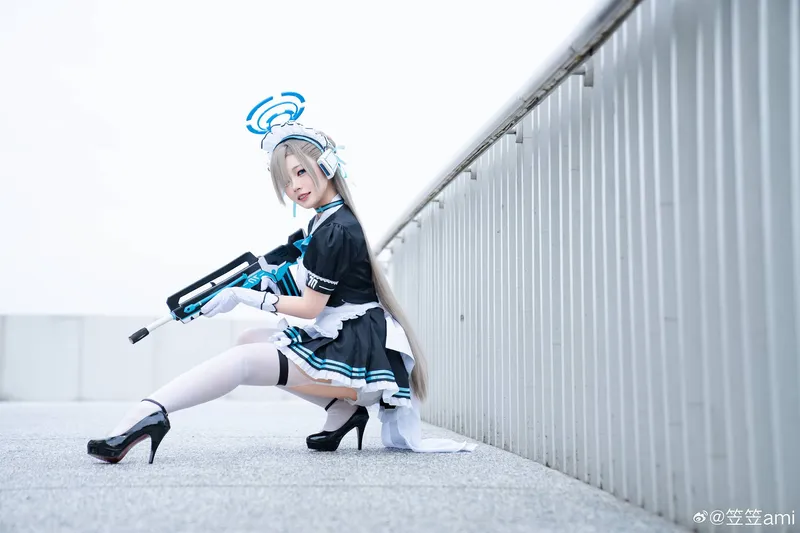 《蔚蓝档案》一之濑明日奈cosplay展示