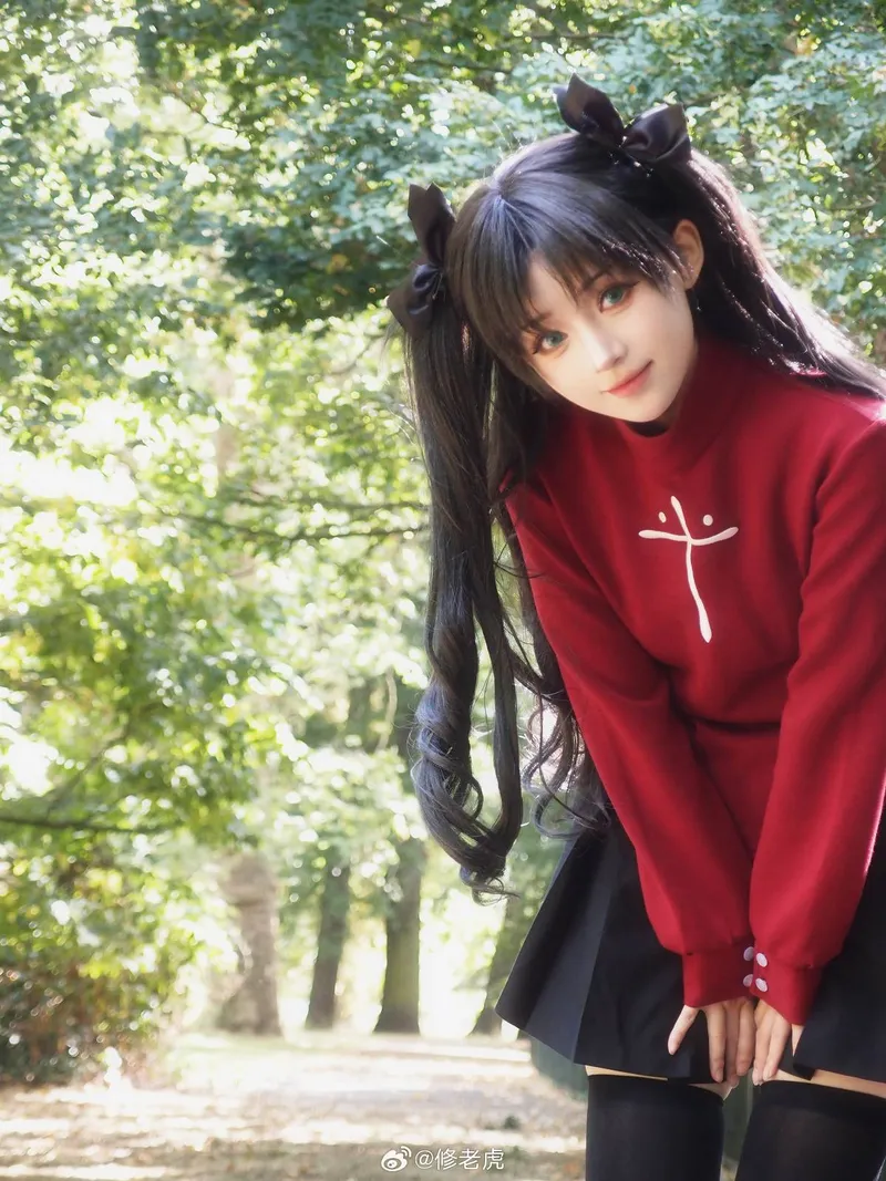 《Fate/staynight》远坂凛cosplay展示