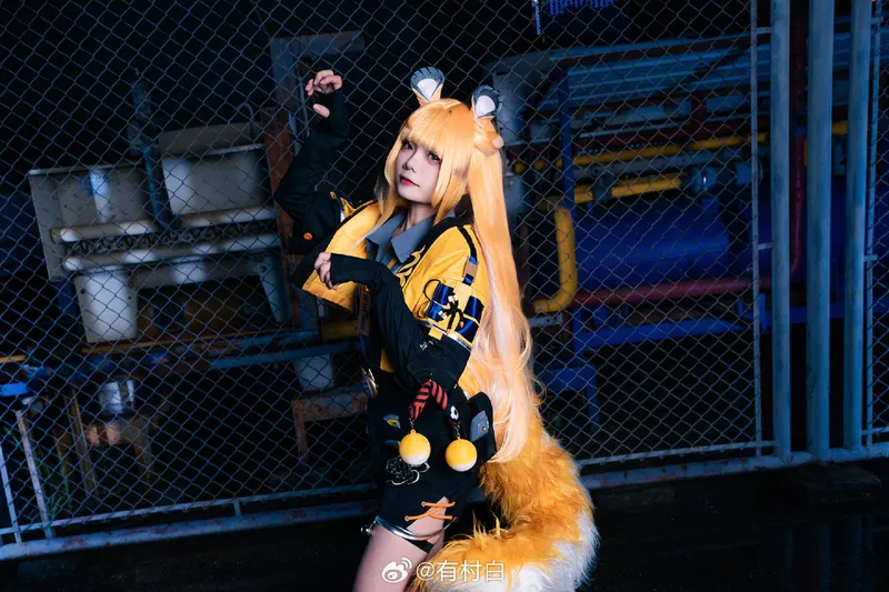 《绝区零》橘福福cosplay展示