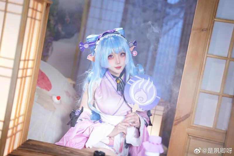 《原神》梦见月瑞希cosplay展示