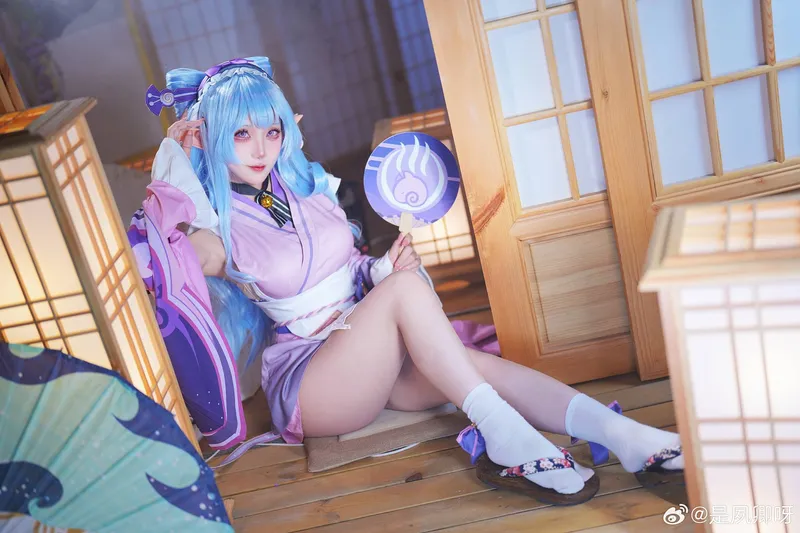 《原神》梦见月瑞希cosplay展示