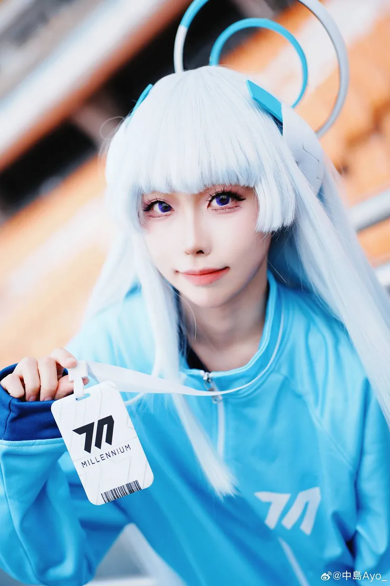 《蔚蓝档案》生盐诺亚cosplay展示