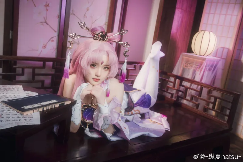 《崩坏：星穹铁道》符玄cosplay展示