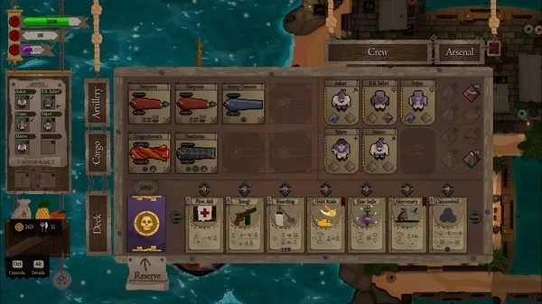 《赤海狂盗：卡牌远征》Steam发售定档11月26日