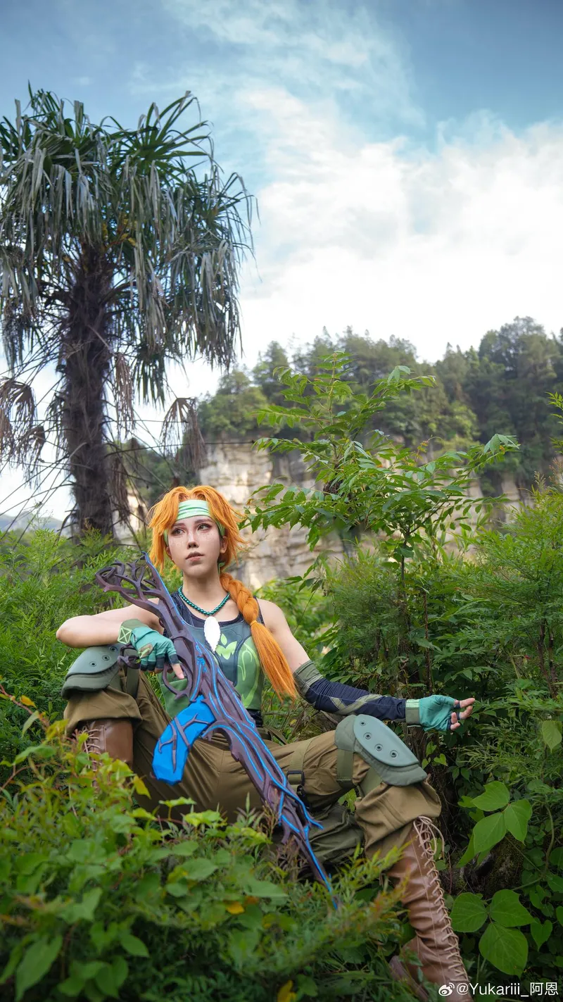 《无畏契约》斯凯cosplay展示