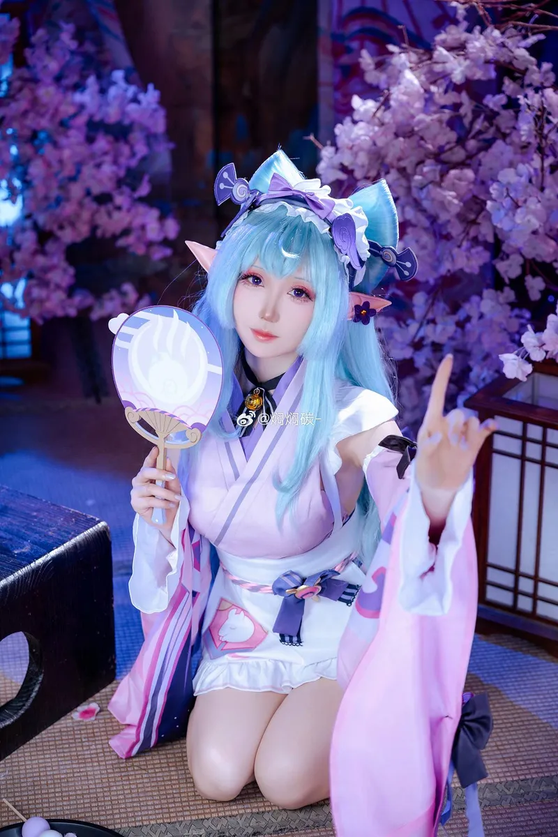 《原神》梦见月瑞希cosplay展示