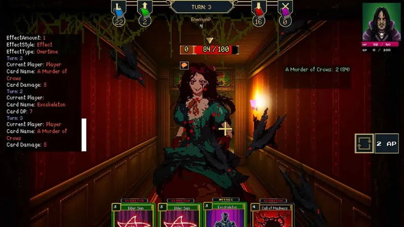 《疯狂面纱》卡牌叙事新范式