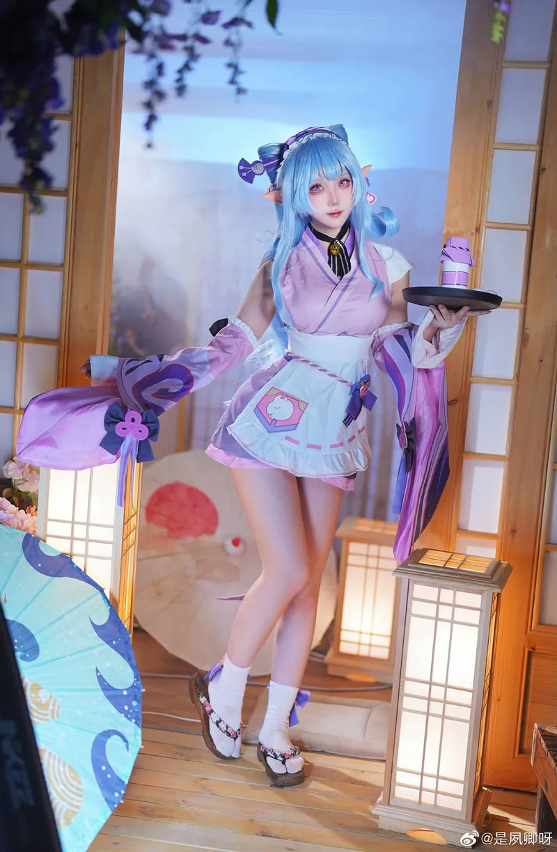 《原神》梦见月瑞希cosplay展示