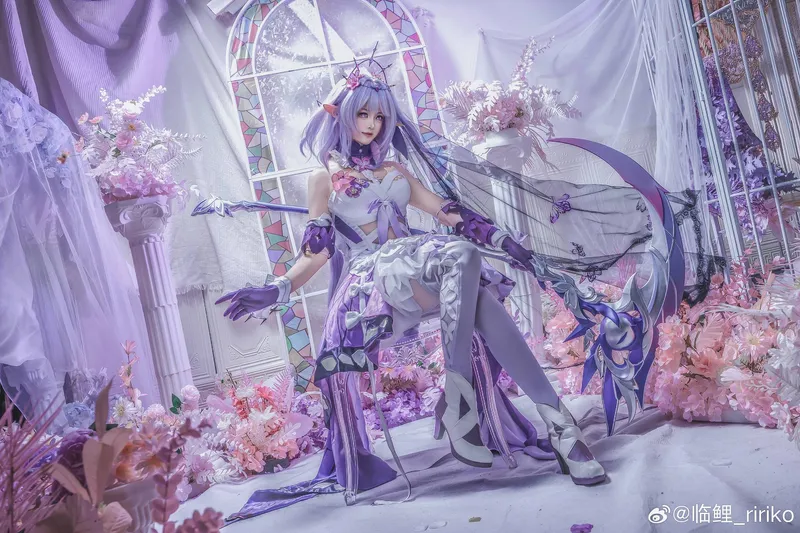 《崩坏星穹铁道》遐蝶cosplay展示-精美角色还原赏析