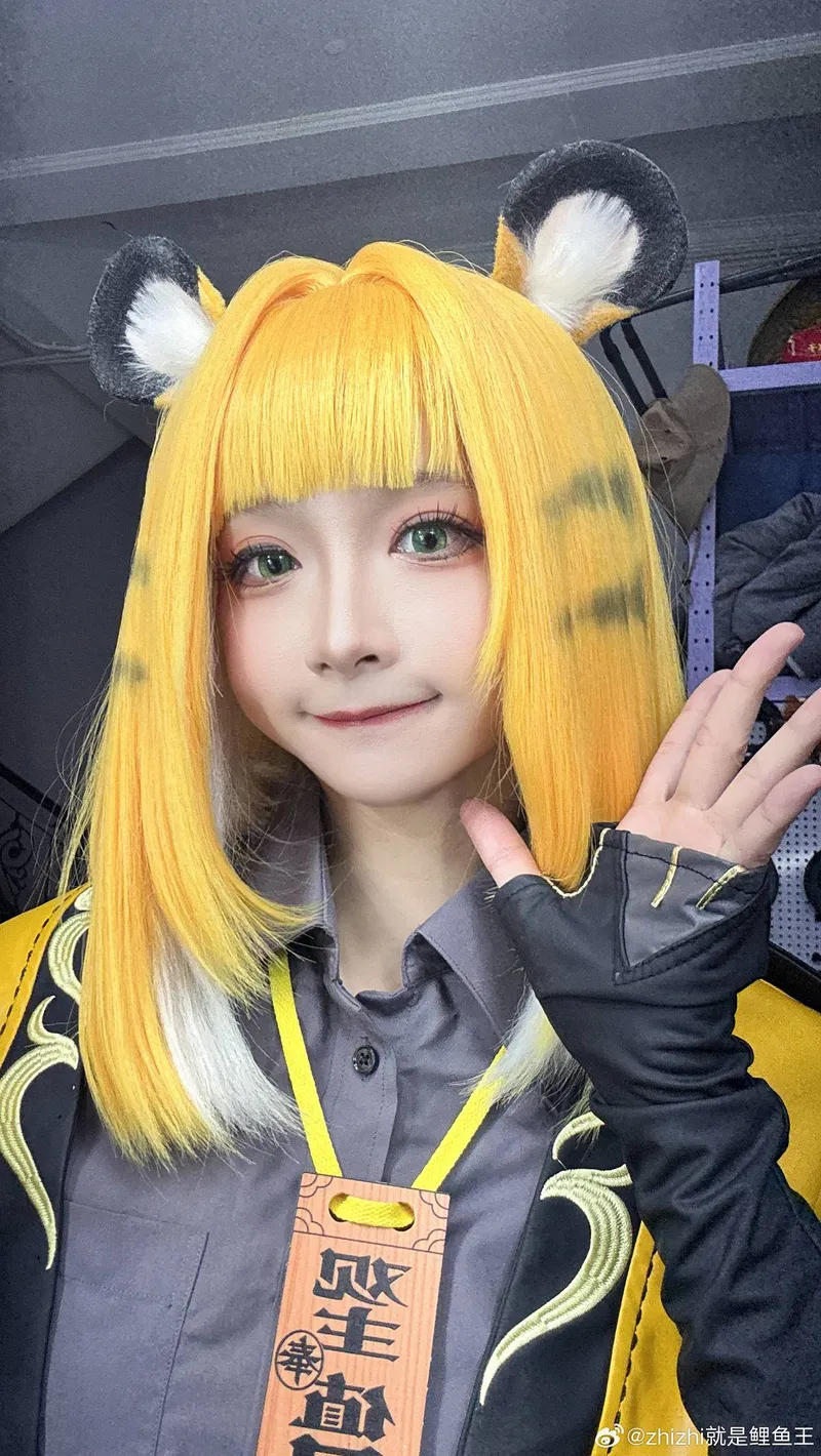 《绝区零》橘福福cosplay展示