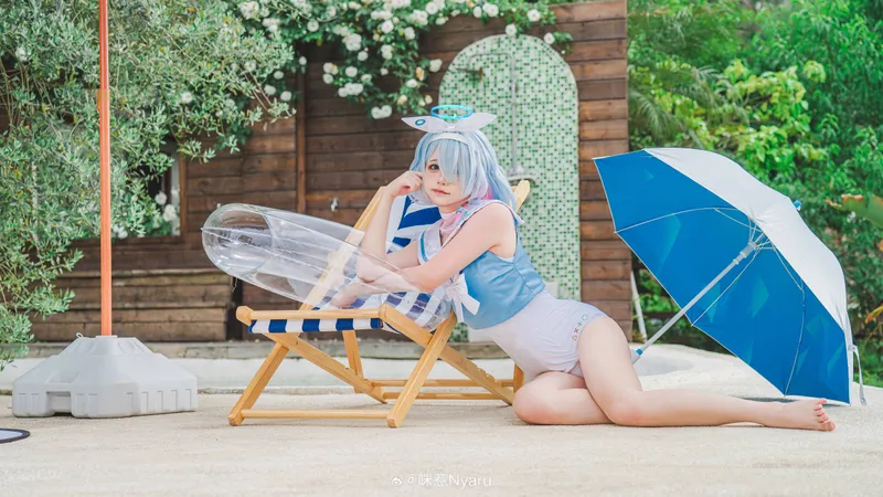 《蔚蓝档案》阿罗娜cosplay展示