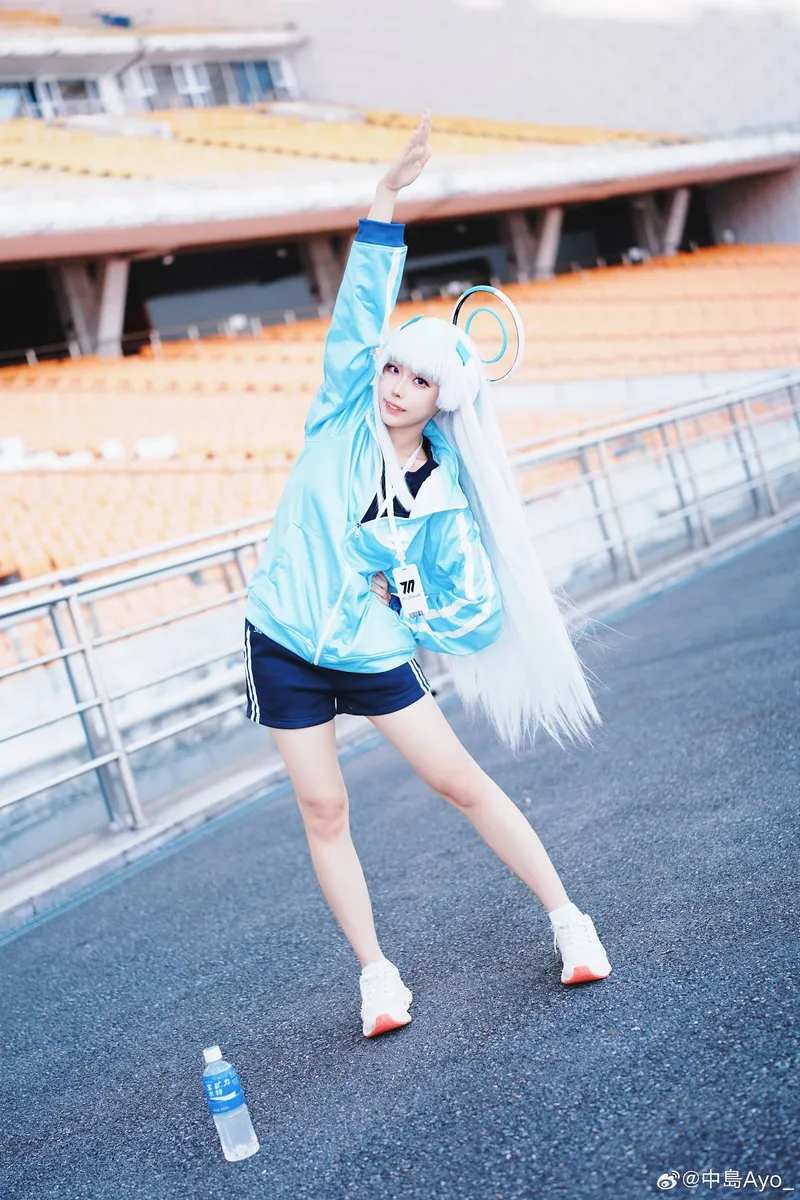 《蔚蓝档案》生盐诺亚cosplay展示