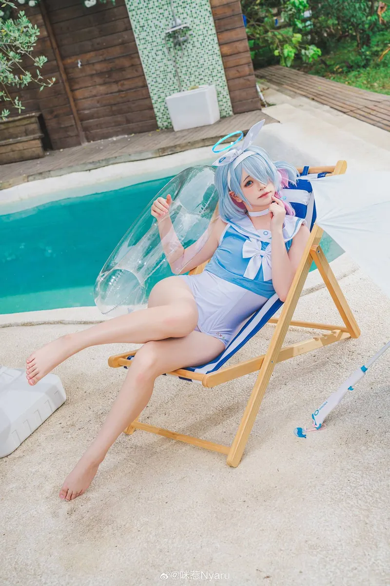 《蔚蓝档案》阿罗娜cosplay展示