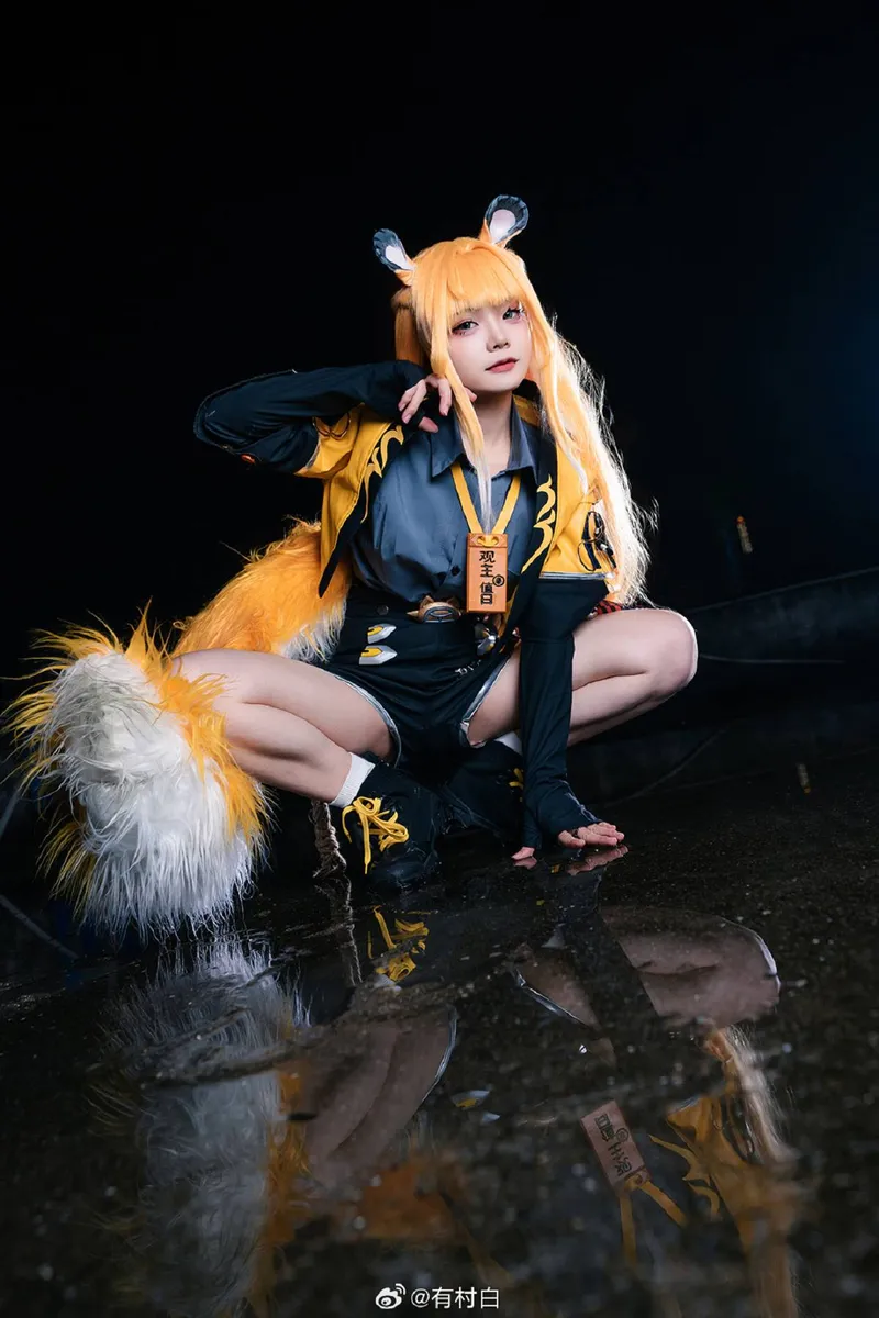 《绝区零》橘福福cosplay展示