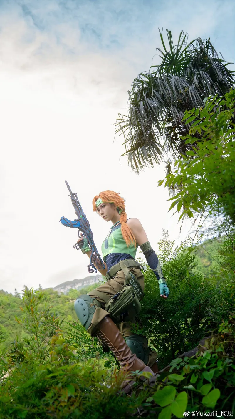 《无畏契约》斯凯cosplay展示