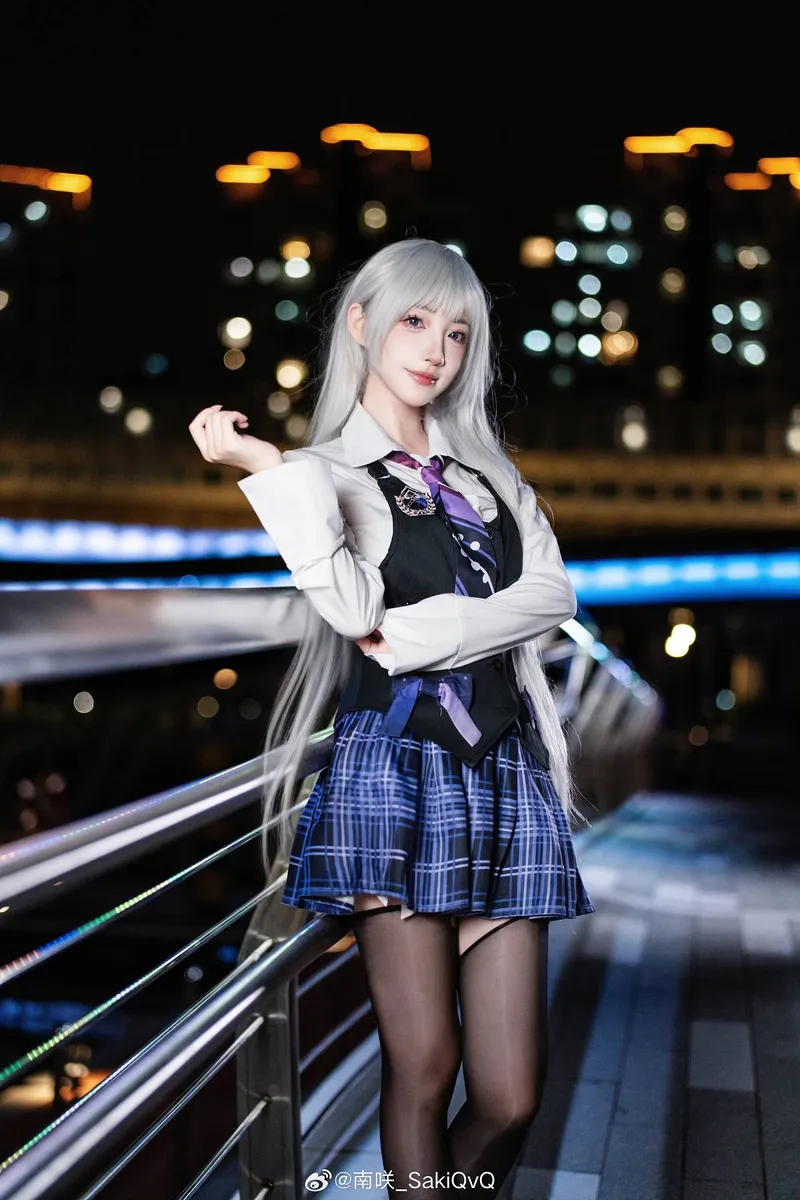 《永劫无间》季莹莹cosplay-细节还原惊艳学姐风采